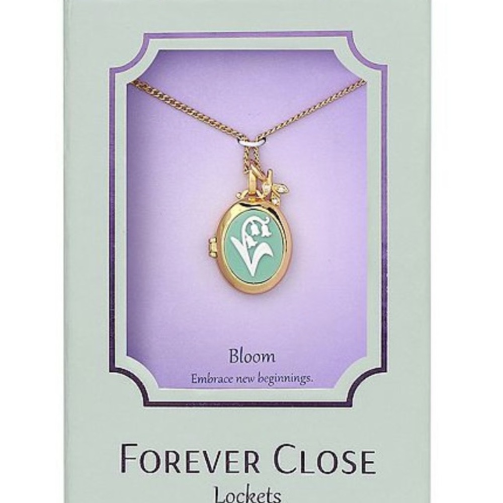 Gold and Green Bloom Necklace